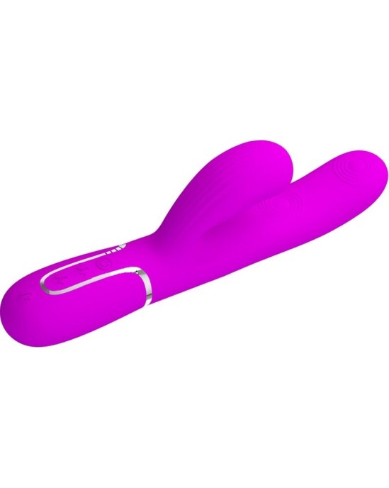 Pretty Love Flirtation PRETTY LOVE - PERLITA MULTIFUNCTION 3 IN 1 G-SPOT VIBRATOR VIOLET