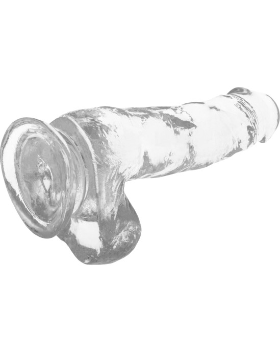 X Ray CLEAR COCK WITH BALLS 18.5 CM -O- 3.8 CM