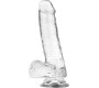 X Ray CLEAR COCK WITH BALLS 18.5 CM -O- 3.8 CM