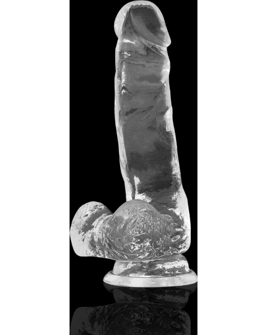 X Ray CLEAR COCK WITH BALLS 18.5 CM -O- 3.8 CM