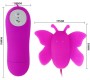 Baile Stimulating BAILE - LOVE EGGS BUTTERFLY CLITORIS STIMULATOR 12 SPEEDS LILAC REMOTE CONTROL