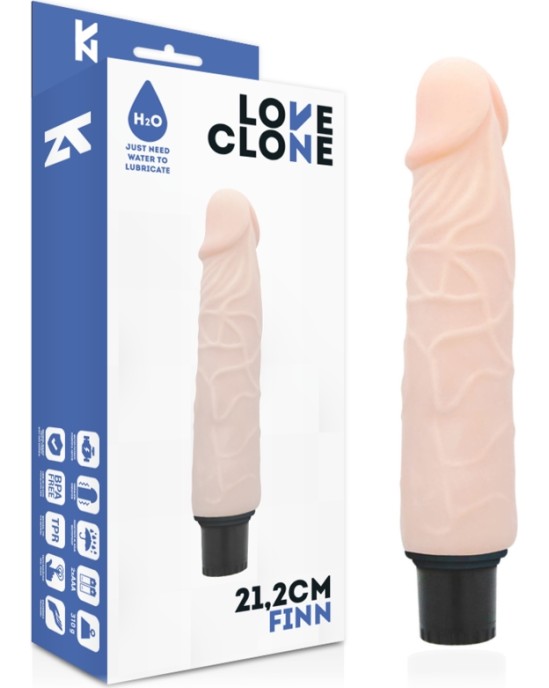 Loveclone FINN SELF LUBRICATION VIBRATOR 21.2 CM -O- 3.8 CM