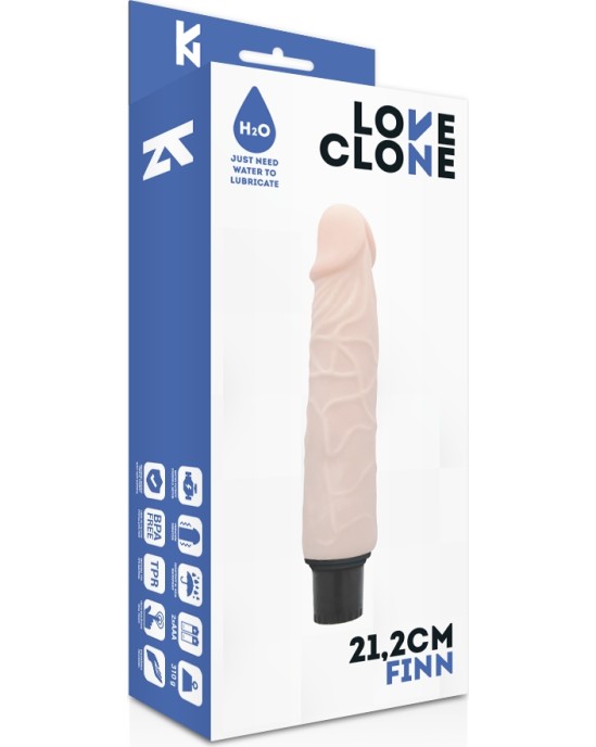Loveclone FINN SELF LUBRICATION VIBRATOR 21.2 CM -O- 3.8 CM