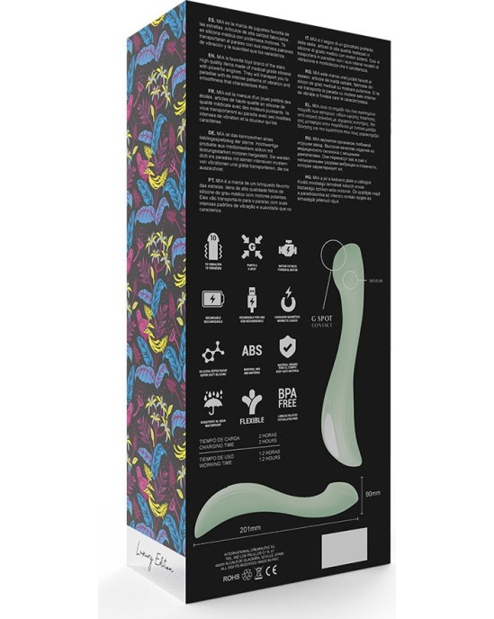 MIA DEVON VIBRATOR GREEN