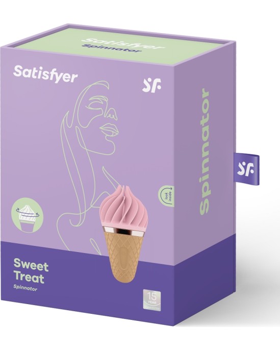 Satisfyer Spinnator SATISFYER - SWEET TREAT SPINNATOR BROWN & PINK
