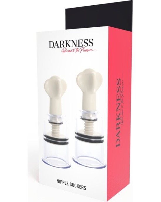 Darkness Sensations DARKNESS - TRANSPARENT NIPPLE SUCKER 5CM DIAMETER