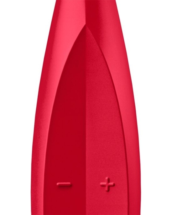 Satisfyer Vibrator SATISFYER - TWIRLING FUN TIP VIBRATOR RED