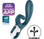 Satisfyer Connect SATISFYER - HUG ME RABBIT VIBRATOR APP BLUE