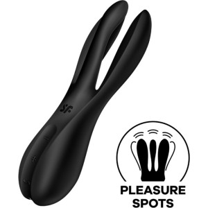 Satisfyer Vibrator SATISFYER - THREESOME 2 VIBRATOR BLACK