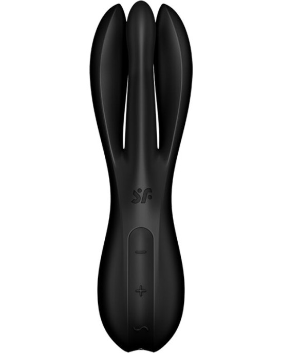 Satisfyer Vibrator SATISFYER - THREESOME 2 VIBRATOR BLACK