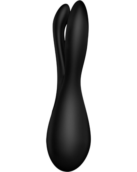 Satisfyer Vibrator SATISFYER - THREESOME 2 VIBRATOR BLACK