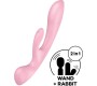 Satisfyer Vibrator SATISFYER - TRIPLE OH HYBRID VIBRATION PINK