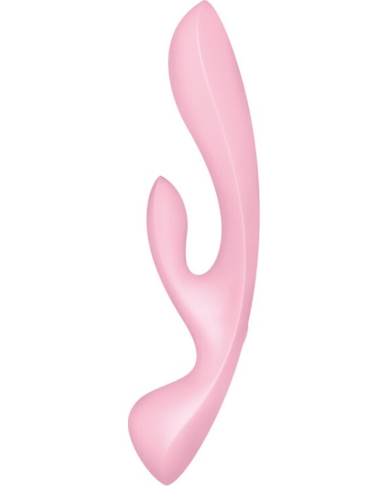 Satisfyer Vibrator SATISFYER - TRIPLE OH HYBRID VIBRATION PINK