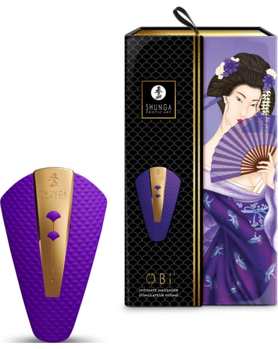 Shunga Toys SHUNGA - OBI INTIMATE MASSAGER VIOLET