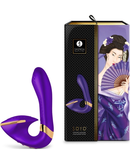 Shunga Toys SHUNGA - SOYO INTIMATE MASSAGER VIOLET