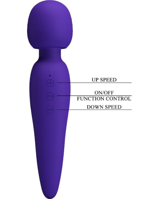 Pretty Love Smart PRETTY LOVE - MEREDITH MASSAGER 12 VIBRATION MODES PURPLE