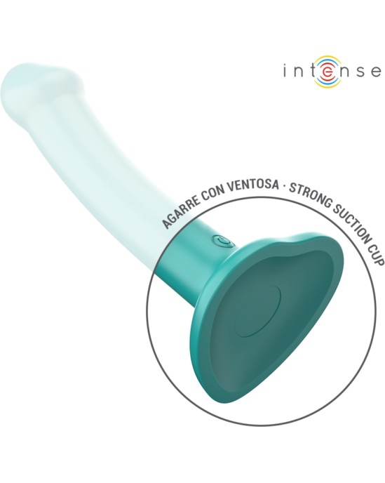 Intense Fun INTENSE - KATIE VIBRATOR WITH SUCTION CUP 10 VIBRATIONS BLUE REMOTE CONTROL