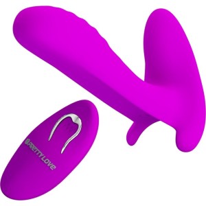 Pretty Love MASSAGER & VIBRATOR 12 VIBRATIONS REMOTE CONTROL PURPLE