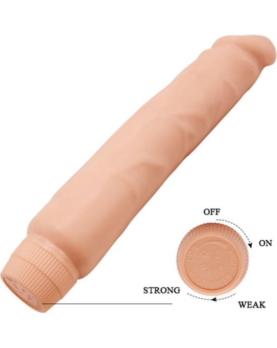 Baile JACK REALISTIC VIBRATOR 26 CM FLESH