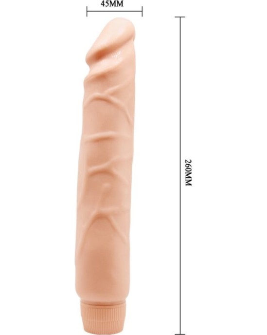 Baile JACK REALISTIC VIBRATOR 26 CM FLESH