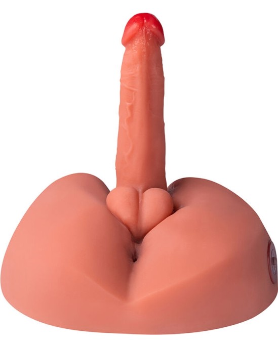 Xise HONEY REALISTIC DILDO MASTURBATOR WITH VIBRATION 25 CM