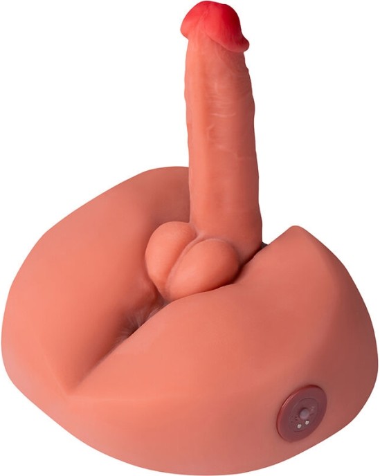 Xise HONEY REALISTIC DILDO MASTURBATOR WITH VIBRATION 25 CM