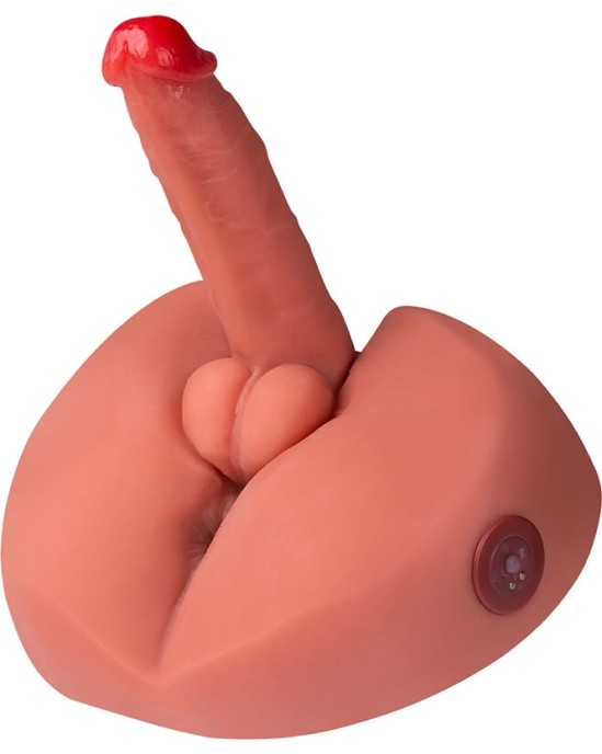 Xise HONEY REALISTIC DILDO MASTURBATOR WITH VIBRATION 25 CM