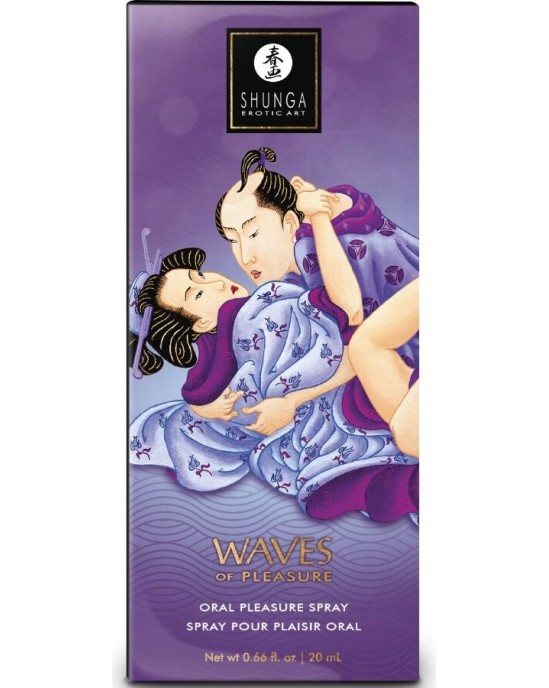 Shunga Aphrodisiacs SHUNGA - WAVES PLEASURE SPRAY ORAL SEDUCTIVE EXOTIC FRUITS 20 ML