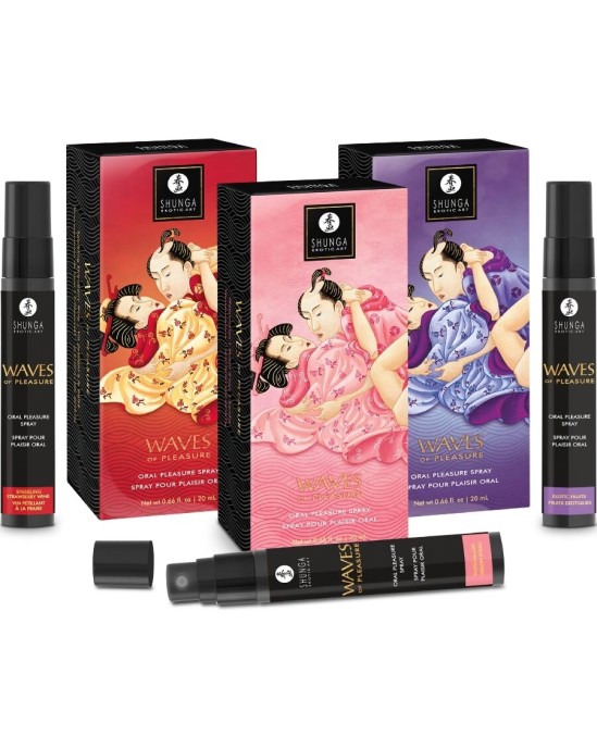 Shunga Aphrodisiacs SHUNGA - WAVES PLEASURE SPRAY ORAL SEDUCTIVE EXOTIC FRUITS 20 ML