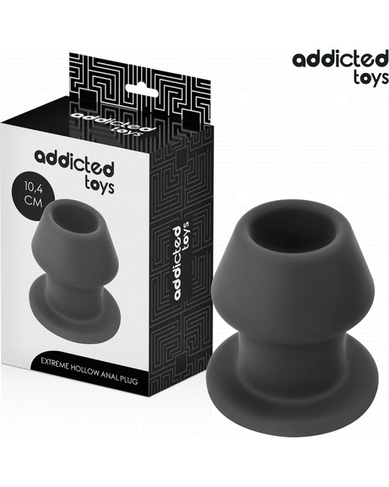 Addicted Toys EXTREME HOLLOW ANAL PLUG SILICONE SIZE L 10.4 CM