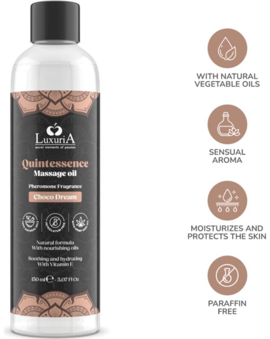 Intimateline LUXURIA - MASSAGE OIL CHOCOLATE 150 ML