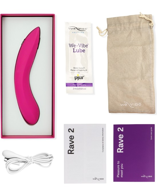We-Vibe RAVE 2 G-SPOT VIBRATOR PINK