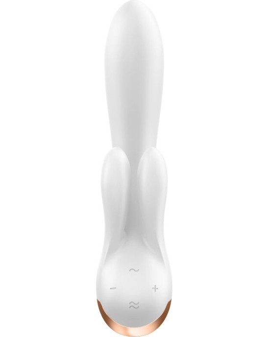 Satisfyer Connect SATISFYER - DOUBLE FLEX VIBRATOR APP WHITE