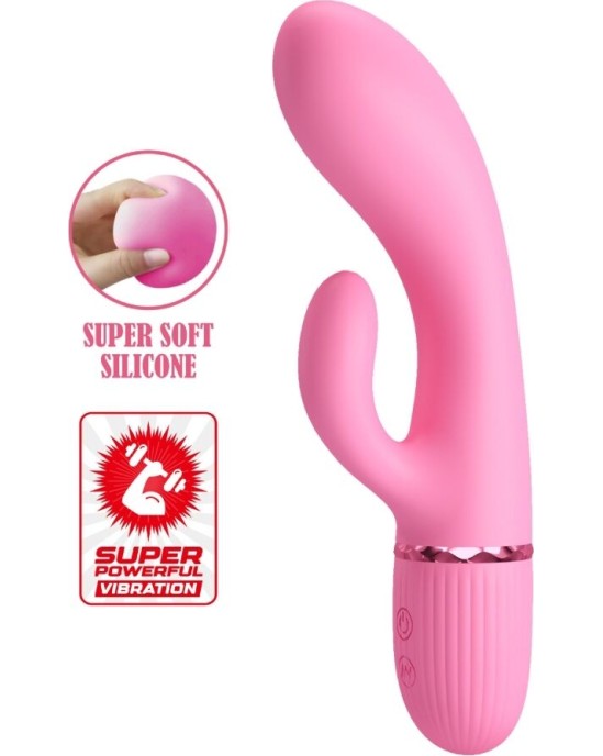 Pretty Love Flirtation PRETTY LOVE - MARSKI RABBIT VIBRATOR & G-SPOT PINK
