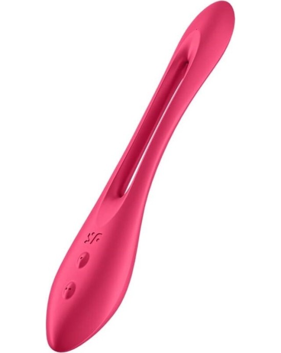 Satisfyer Vibrator SATISFYER - ELASTIC JOY MULTI VIBRATOR RED