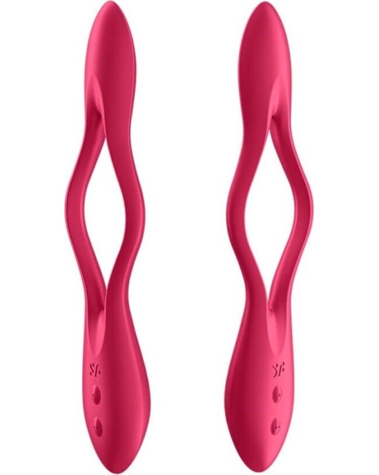 Satisfyer Vibrator SATISFYER - ELASTIC JOY MULTI VIBRATOR RED