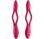 Satisfyer Vibrator SATISFYER - ELASTIC JOY MULTI VIBRATOR RED