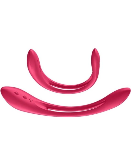 Satisfyer Vibrator SATISFYER - ELASTIC JOY MULTI VIBRATOR RED