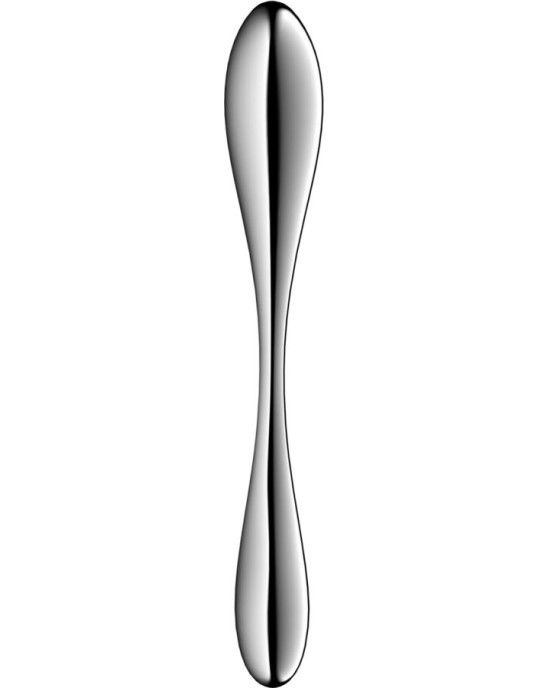 Satisfyer Dildo SATISFYER - STAR FORCE 3 STAINLESS STEEL DOUBLE-ENDED DILDO
