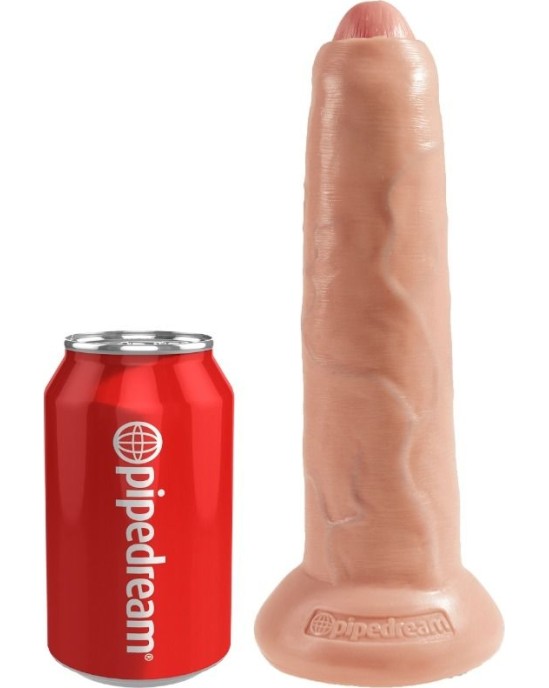King Cock REALISTIC DILDO UNCUT FLESH 23 CM