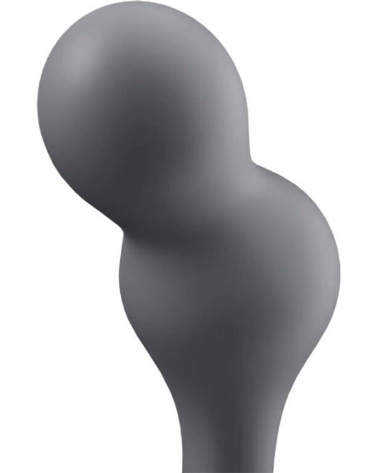 Satisfyer Connect SATISFYER - DEEP DIVER VIBRATING PLUG APP GREY