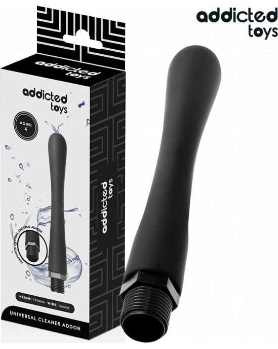 Addicted Toys ANAL CLEANER WITH UNIVERSAL ADAPTER MODEL 4
