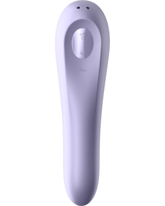 Satisfyer Connect SATISFYER - DUAL PLEASURE AIR PULSE VIBRATOR MAUVE
