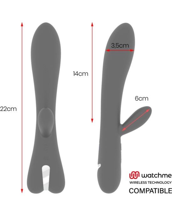 Brilly Glam ERIK VIBRATOR WATCHME WIRELESS TECHNOLOGY COMPATIBLE