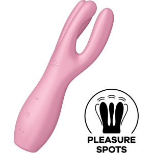 Satisfyer Vibrator SATISFYER - THREESOME 3 VIBRATOR PINK