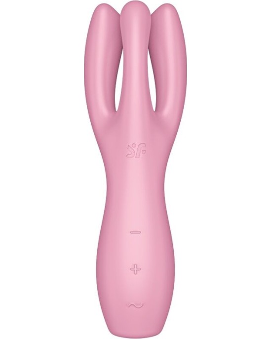 Satisfyer Vibrator SATISFYER - THREESOME 3 VIBRATOR PINK