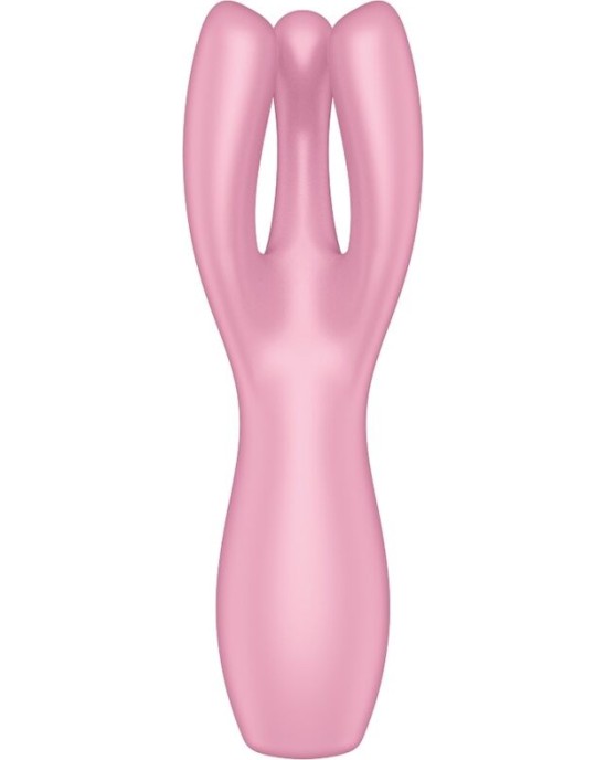 Satisfyer Vibrator SATISFYER - THREESOME 3 VIBRATOR PINK