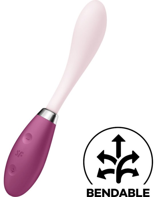Satisfyer Vibrator SATISFYER - G-SPOT FLEX 3 MULTI VIBRATOR RED