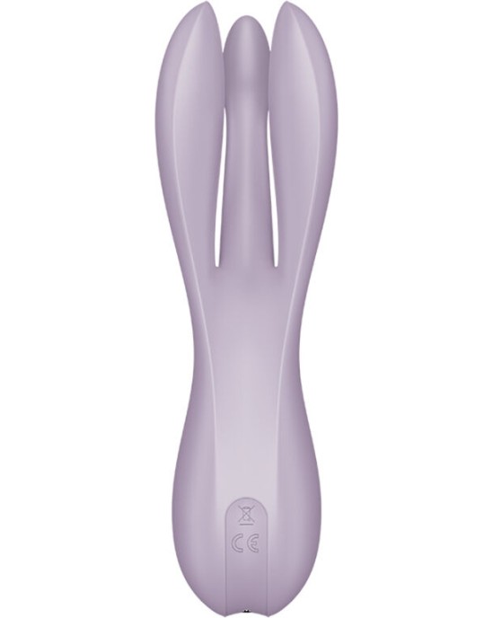 Satisfyer Vibrator SATISFYER - THREESOME 2 VIBRATOR VIOLET