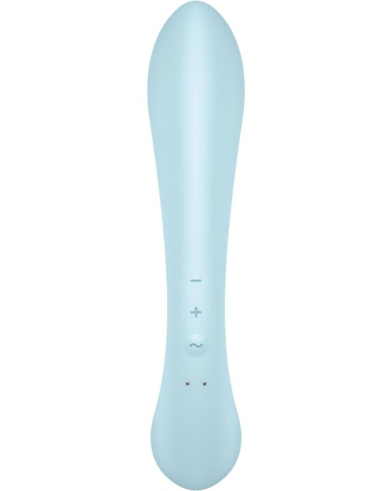 Satisfyer Vibrator SATISFYER - TRIPLE OH HYBRID VIBRATION BLUE